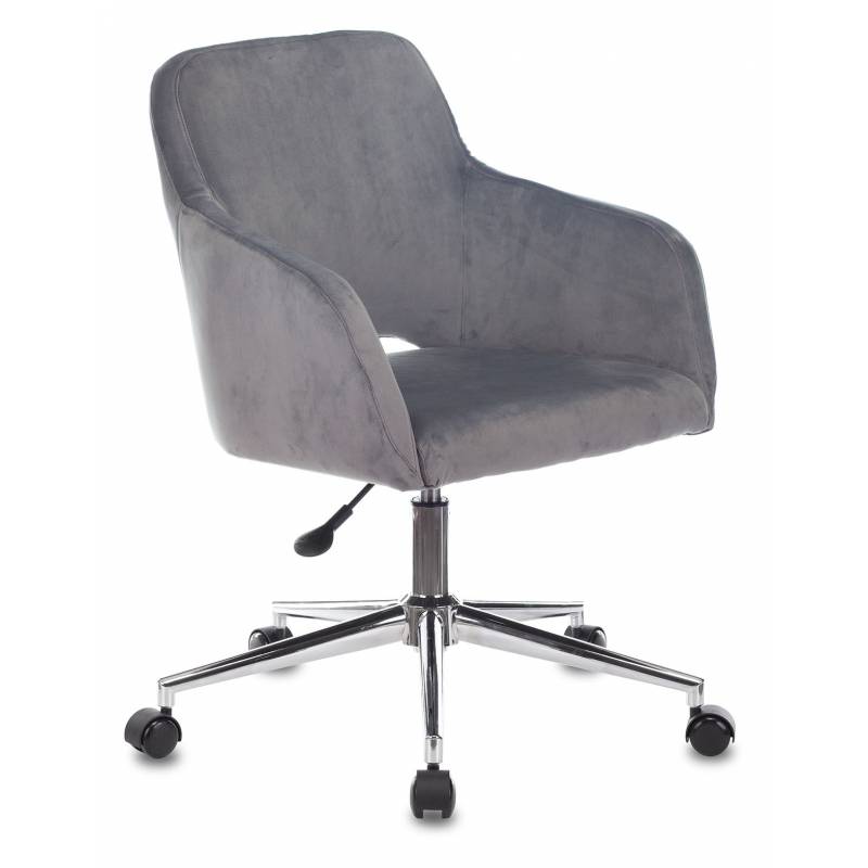 Кресло Бюрократ CH-380SL серая жемчужина Italia 26 крестовина металл хром главное фото