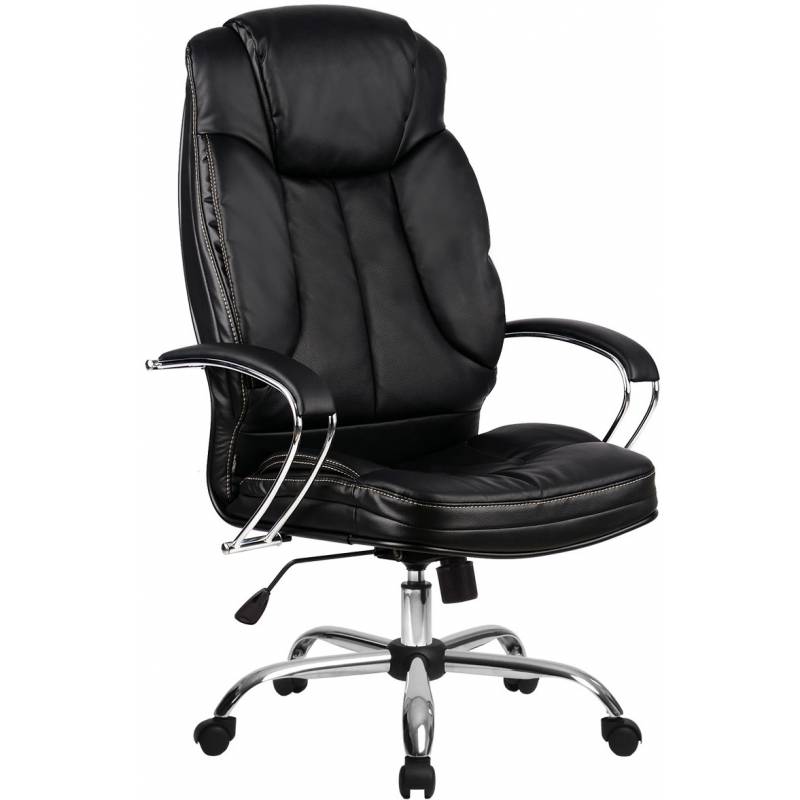 Кресло руководителя LK-12 (обивка 721) Хром главное фото