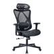 Кресло  PREMIUM "Axion ER-701", синхромеханизм, регулируемые подголовник и спинка, сетка, черное, 532965 главное фото в маленьком размере