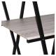 Стол на металлокаркасе BRABIX LOFT CD-004, 1200х535х1110 мм, 3 полки, цвет дуб антик, 641219. Фото товара с разных ракурсов.